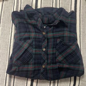 Abercrombie and fitch plaid flannel
